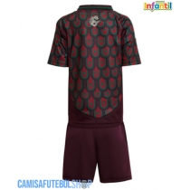 Camisa de time de futebol México Replicas 1º Equipamento Infantil Copa America 2024 Manga Curta (+ Calças curtas)